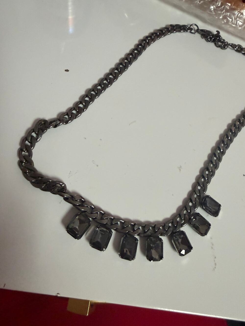 Silver Statement Necklace